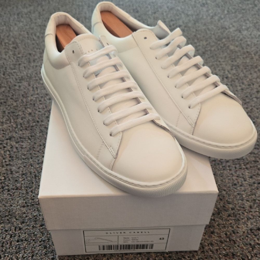 Oliver Cabell Men's White Sneakers